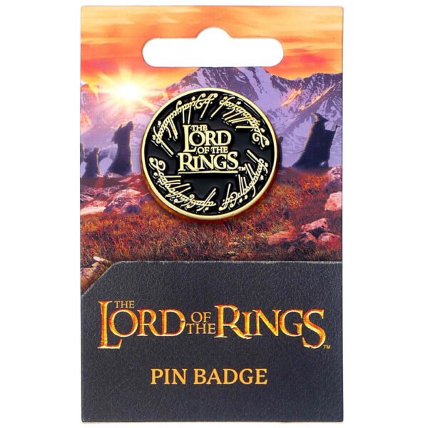 TM-04726-The-Lord-of-the-Rings-Badge-Logo-1 Official The Lord Of The Rings Logo Pin Badge