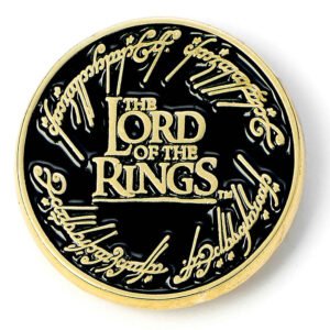 Official The Lord Of The Rings Logo Pin Badge
