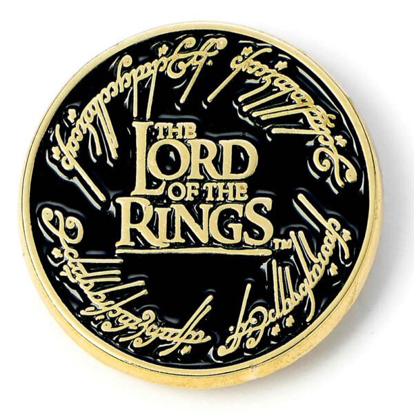 TM-04726-The-Lord-of-the-Rings-Badge-Logo Official The Lord Of The Rings Logo Pin Badge