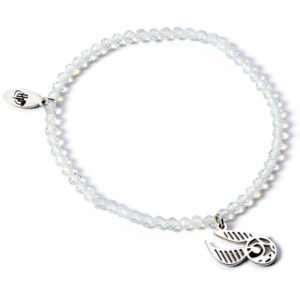 TM-04733-Harry-Potter-Stone-Bracelet-With-Sterling-Silver-Charm-Golden-Snitch Official Harry Potter Stone Bracelet With Sterling Silver Golden Snitch Charm