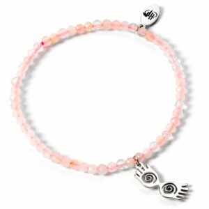 Official Harry Potter Stone Bracelet With Sterling Silver Luna Spectrespecs Charm