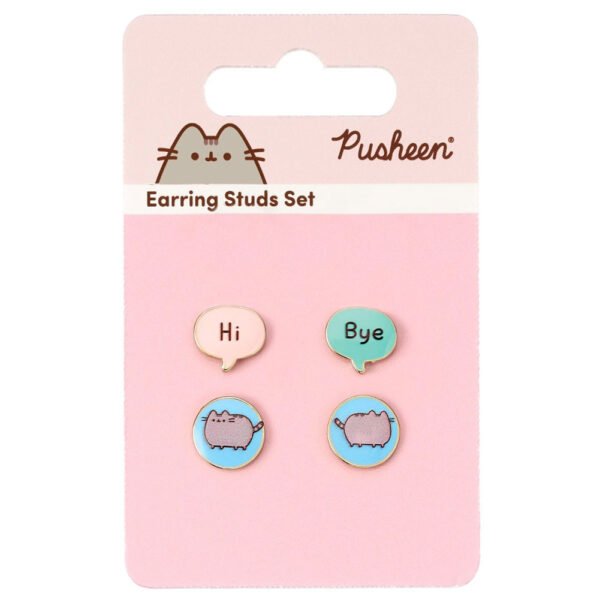 TM-04741-Pusheen-Stud-Earrings-Set-2 Official Pusheen Stud Earrings Set