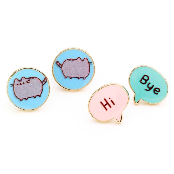 TM-04741-Pusheen-Stud-Earrings-Set Official Pusheen Stud Earrings Set