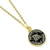 TM-04745-The-Lord-Of-The-Rings-Gold-Plated-Necklace-Logo Official The Lord Of The Rings Gold Plated Logo Necklace