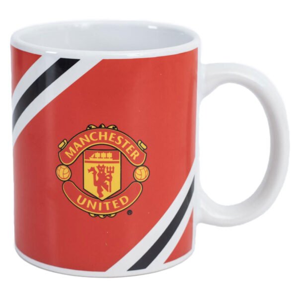 TM-04878-Manchester-United-FC-Core-Stripe-Mug-2 Official Manchester United FC Core Stripe Mug