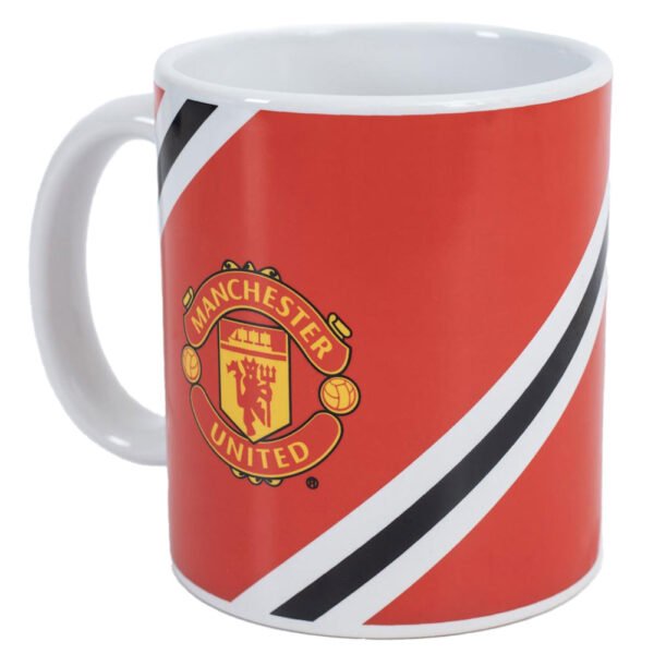 TM-04878-Manchester-United-FC-Core-Stripe-Mug Official Manchester United FC Core Stripe Mug