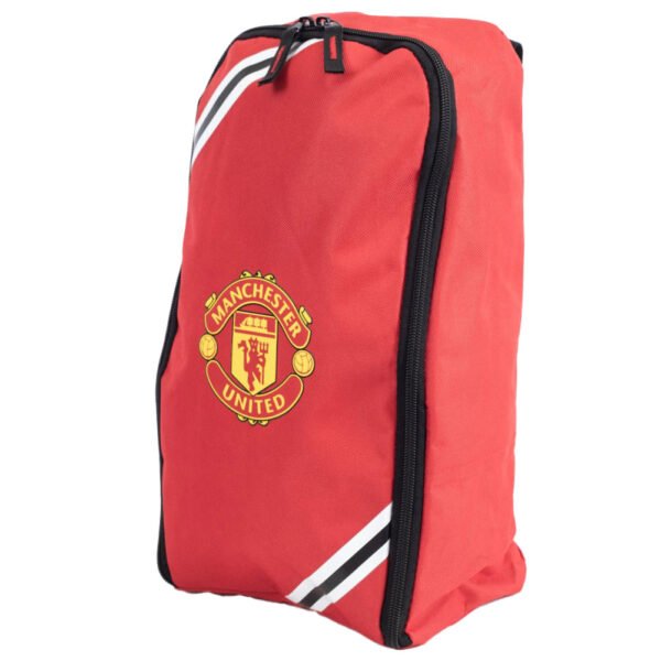 TM-04888-Manchester-United-FC-Core-Stripe-Boot-Bag-1 Official Manchester United FC Core Stripe Boot Bag