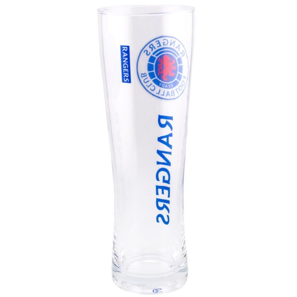 TM-04965-Rangers-FC-Tall-Beer-Glass-1 Official Rangers FC Tall Beer Glass