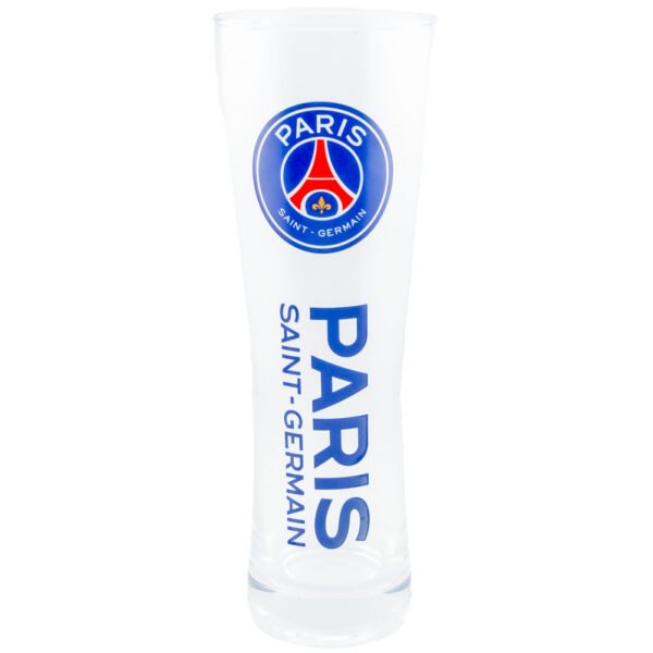 TM-04996-Paris-Saint-Germain-FC-Tall-Beer-Glass Official Paris Saint Germain FC Tall Beer Glass