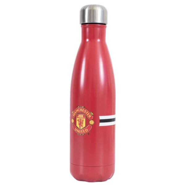 TM-05009-Manchester-United-FC-Core-Stripe-Thermal-Flask-1 Official Manchester United FC Core Stripe Thermal Flask