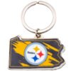 TM-05039-Pittsburgh-Steelers-State-Shape-Keyring Official Pittsburgh Steelers State Shape Keyring