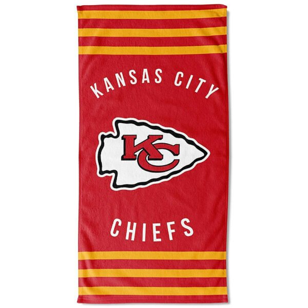 Official Kansas City Chiefs Stripe Towel
