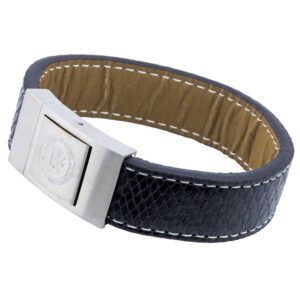 TM-05071-Chelsea-FC-Stitched-Leather-Bracelet Official Chelsea FC Stitched Leather Bracelet