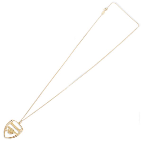 TM-05074-Arsenal-FC-18ct-Gold-Plated-on-Silver-Crest-Pendant-Chain-2 Official Arsenal FC 18ct Gold Plated on Silver Crest Pendant & Chain