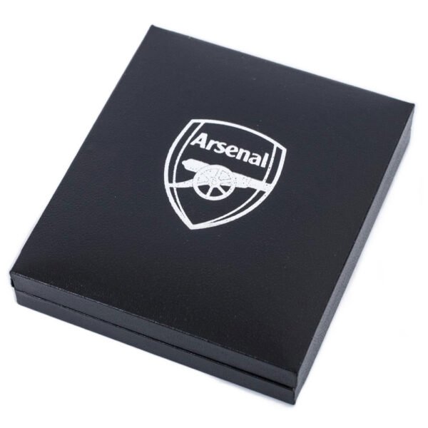 TM-05074-Arsenal-FC-18ct-Gold-Plated-on-Silver-Crest-Pendant-Chain-3 Official Arsenal FC 18ct Gold Plated on Silver Crest Pendant & Chain