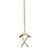 Official West Ham United FC 18ct Gold Plated on Silver Pendant & Chain