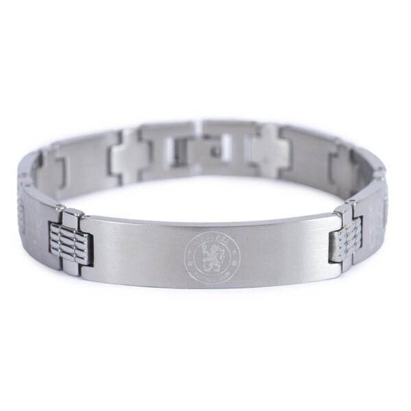 TM-05097-Chelsea-FC-Lion-Link-Bracelet Official Chelsea FC Lion Link Bracelet