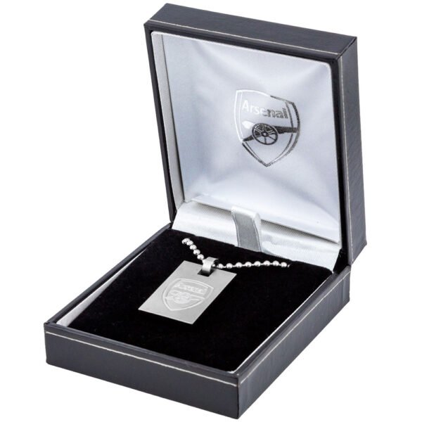 TM-05103-Arsenal-FC-Dog-Tag-Chain-2 Official Arsenal FC Dog Tag & Chain