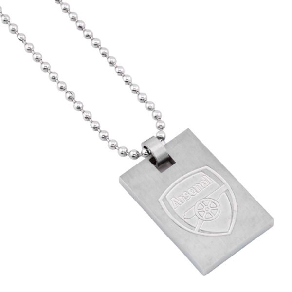 TM-05103-Arsenal-FC-Dog-Tag-Chain Official Arsenal FC Dog Tag & Chain