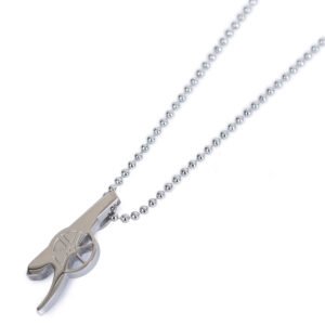TM-05113-Arsenal-FC-Stainless-Steel-Cannon-Pendant-Chain Official Arsenal FC Stainless Steel Cannon Pendant & Chain