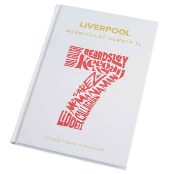 TM-05188-Liverpool-Magnificent-Number-7s-Book Official Premier League Liverpool Magnificent Number 7s Book