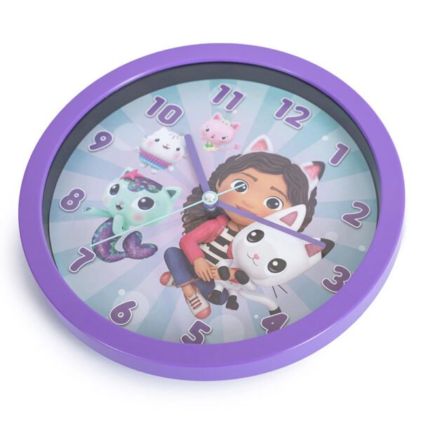 TM-05240-Gabbys-Dollhouse-Wall-Clock-1 Official Gabby's Dollhouse Wall Clock
