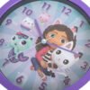 TM-05240-Gabbys-Dollhouse-Wall-Clock-2 Official Gabby's Dollhouse Wall Clock
