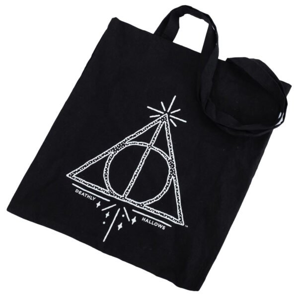 TM-05252-Harry-Potter-Deathly-Hallows-Canvas-Tote-Bag-2 Official Harry Potter Deathly Hallows Canvas Tote Bag