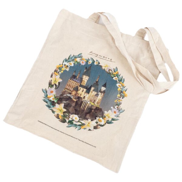 TM-05255-Harry-Potter-Hogwarts-Castle-Canvas-Tote-Bag-2 Official Harry Potter Hogwarts Castle Canvas Tote Bag