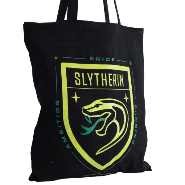 TM-05260-Harry-Potter-Slytherin-Canvas-Tote-Bag-1 Official Harry Potter Slytherin Canvas Tote Bag