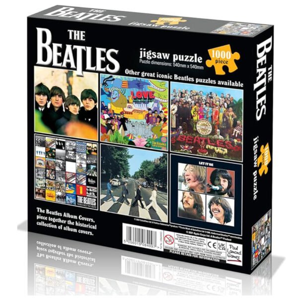 Official The Beatles Album Collage 1000pc Puzzle