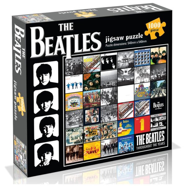 Official The Beatles Album Collage 1000pc Puzzle