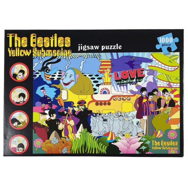 TM-05286-The-Beatles-Yellow-Submarine-1000pc-Puzzle Official The Beatles Yellow Submarine 1000pc Puzzle