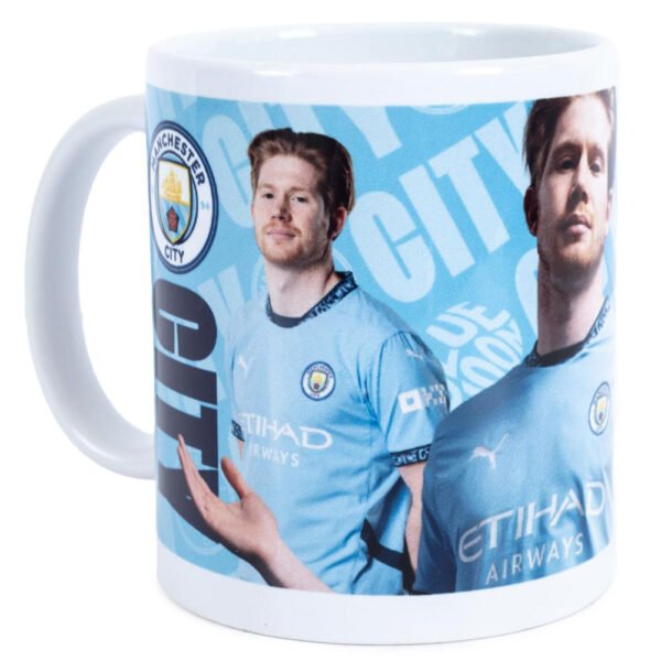 TM-05391-Manchester-City-FC-De-Bruyne-Mug Official Manchester City FC De Bruyne Mug