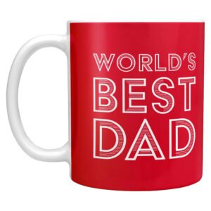 Official England Worlds Best Dad Mug