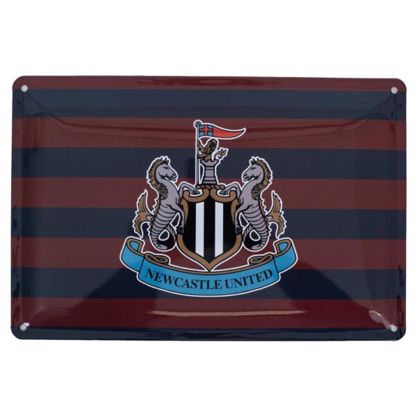 Official Newcastle United FC Retro Days Sign