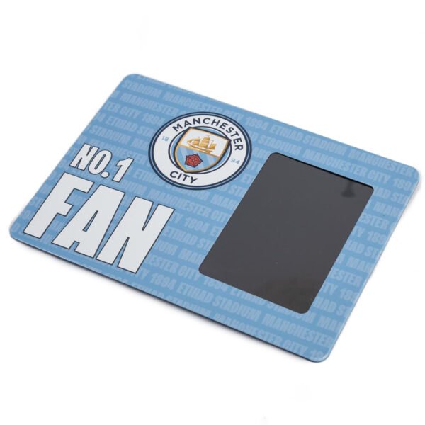 Official Manchester City FC No1 Fan Picture Frame Sign