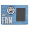 Official Manchester City FC No1 Fan Picture Frame Sign