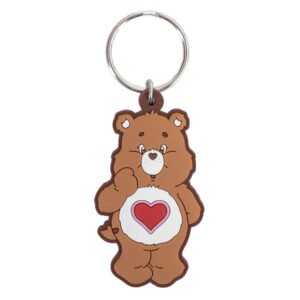 TM-05489-Care-Bears-Tenderheart-PVC-Keyring Official Care Bears Tenderheart PVC Keyring