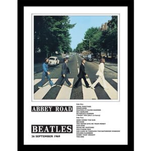 TM-05493-The-Beatles-Abbey-Road-Framed-Collector-Print Official The Beatles Abbey Road Framed Collector Print