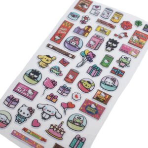 Official Hello Kitty & Friends Puffy Sticker Set