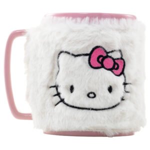 TM-05532-Hello-Kitty-Fuzzy-Mug Official Hello Kitty Fuzzy Mug