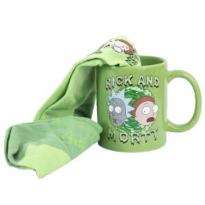 TM-05551-Rick-And-Morty-Mug-Sock-Set Official Rick And Morty Mug & Sock Set
