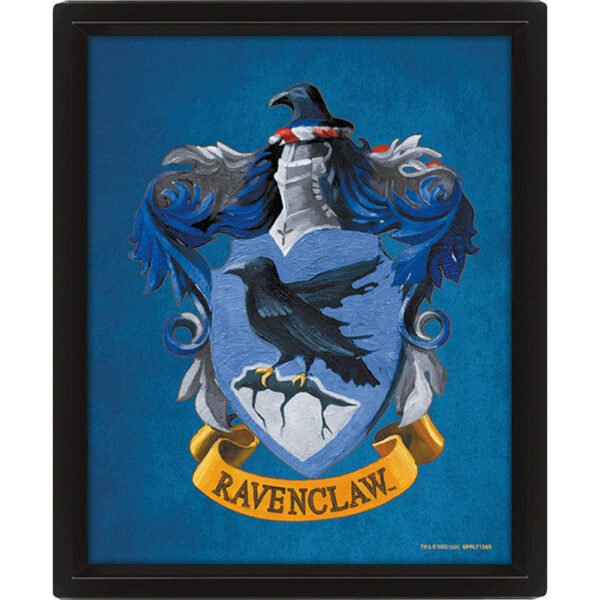 TM-05581-Harry-Potter-Ravenclaw-Framed-3D-Picture-1 Official Harry Potter Ravenclaw Framed 3D Picture