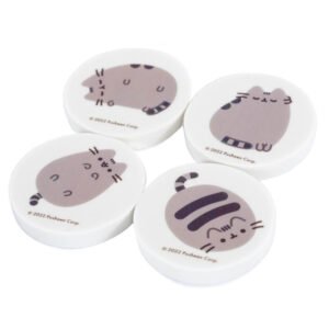 TM-05587-Pusheen-4pk-Eraser-Set Official Pusheen 4pk Eraser Set
