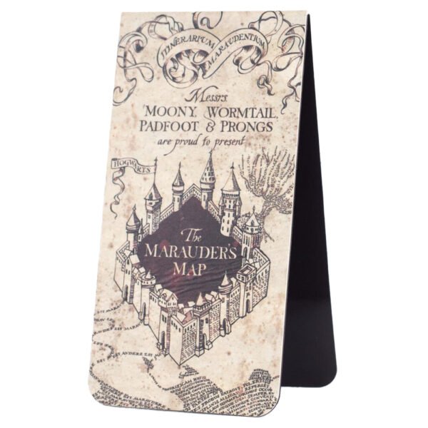 TM-05598-Harry-Potter-Marauders-Map-Magnetic-Bookmark Official Harry Potter Marauders Map Magnetic Bookmark