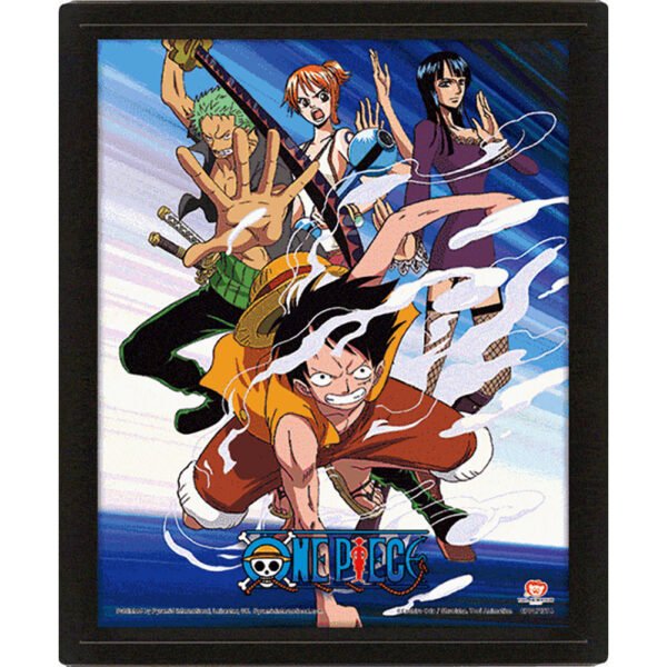 TM-05612-One-Piece-Framed-3D-Picture-1 Official One Piece Framed Assault 3D Picture