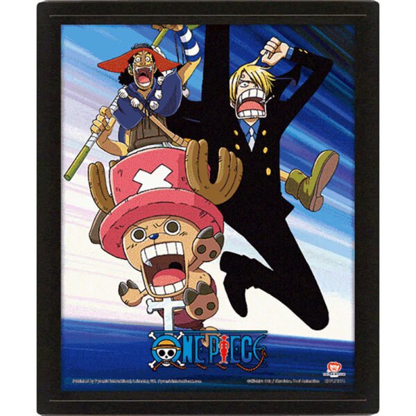 TM-05612-One-Piece-Framed-3D-Picture-2 Official One Piece Framed Assault 3D Picture