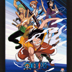 Official One Piece Framed Assault 3D Picture