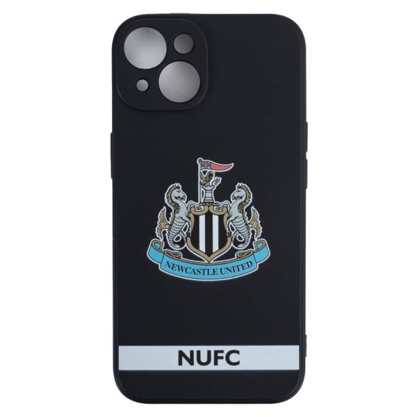 TM-05614-Newcastle-United-FC-iPhone-14-Crest-Silicone-Case-1 Official Newcastle United FC iPhone 14 Crest Silicone Case